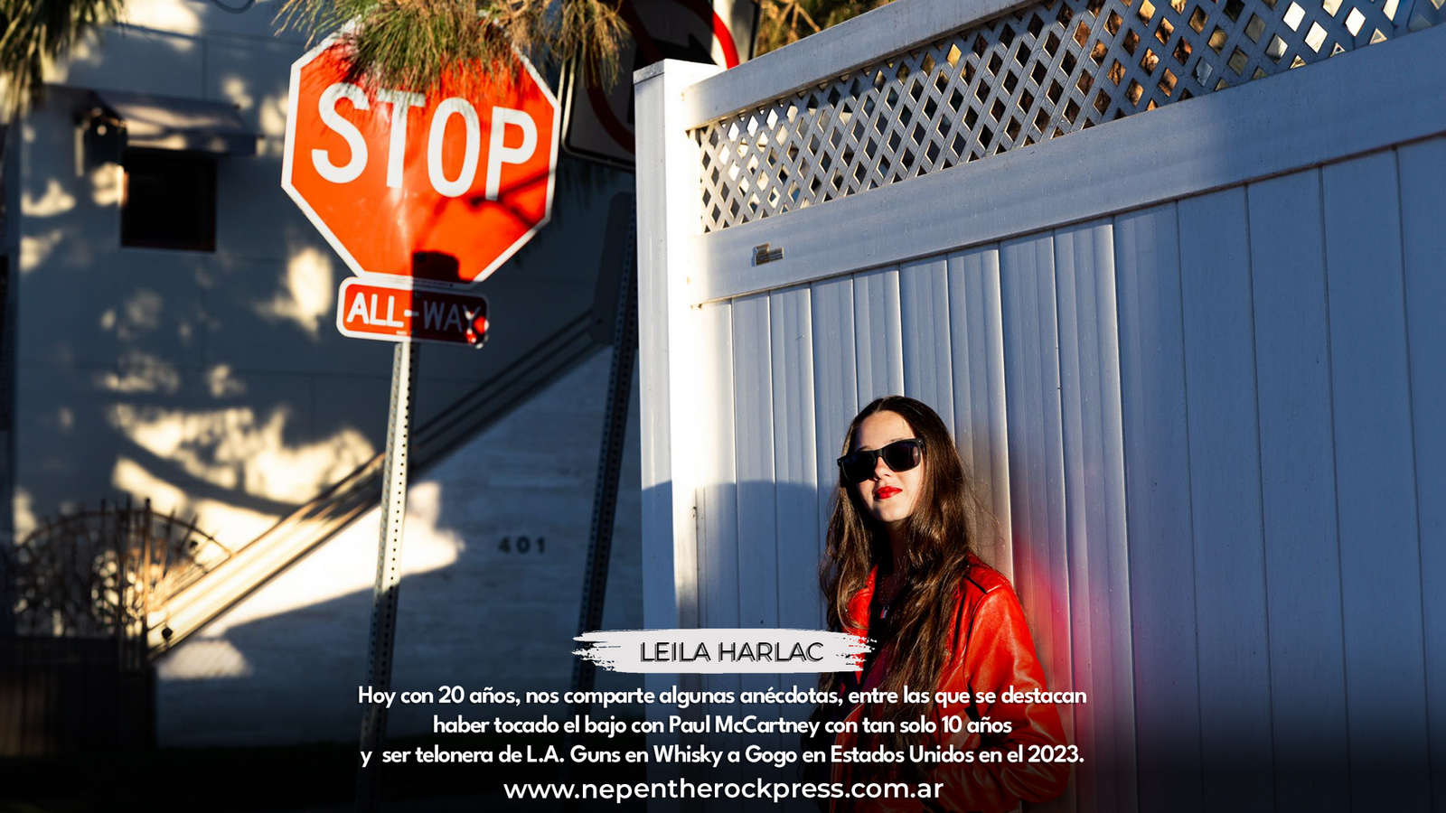 LEILA HARLAC, una entrevista y muchas anécdotas