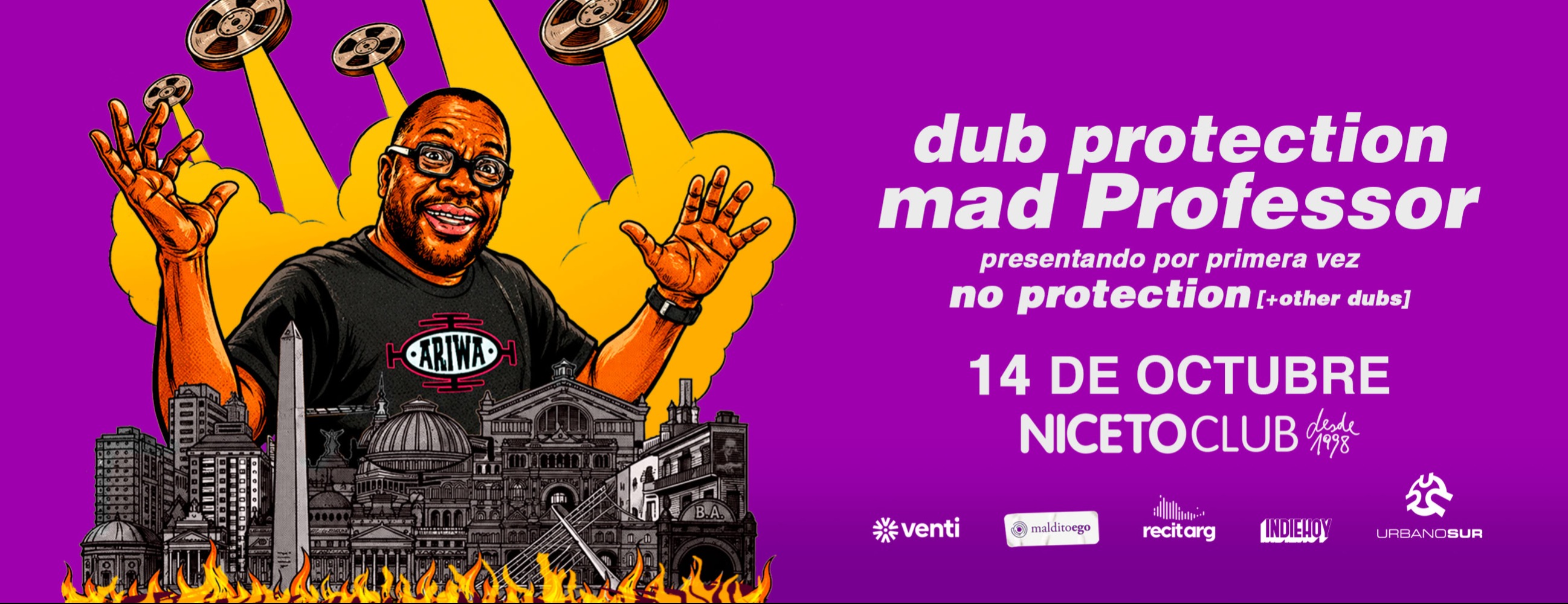 MAD PROFESSOR LLEGA A BUENOS AIRES CON “DUB PROTECTION”